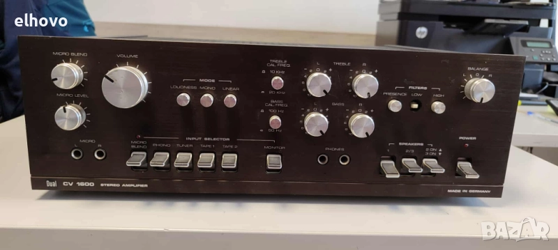 Стерео усилвател DUAL CV 1600, снимка 1