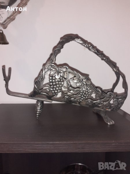 Стойка за Вино Масивна Посребрена, 45 лв, снимка 1