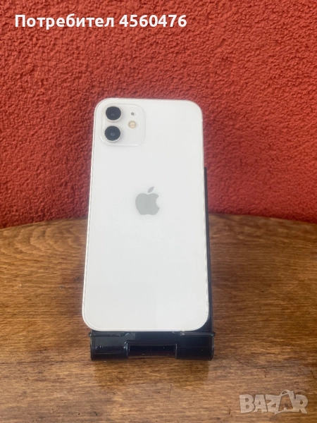 iPhone 12 64 gb бял white много запазен, снимка 1