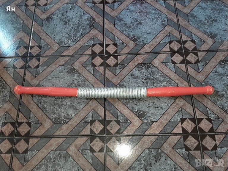  Пружина за тренировка на ръце с дървени дръжки , снимка 1