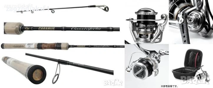 ТОП UL Комплект! Abu Zenon 2000SH + Carabus Cassiopeia 1–7 g | Уникална Прецизност и Далечен Кастинг, снимка 1