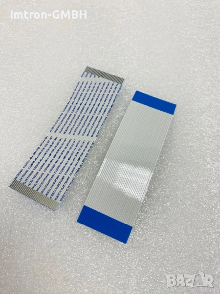 Wurth Elektronik 6876 30-пинов лентов кабел, стъпка 0.5 мм, бял дълж. 100 mm, снимка 1