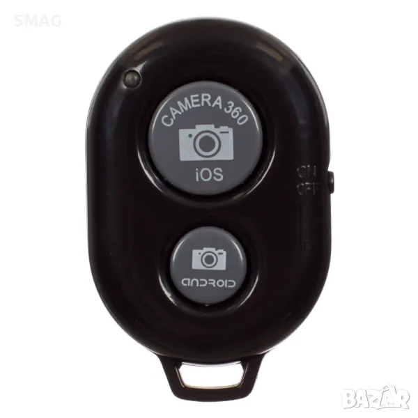 Bluetooth дистанционно Черно 3х4.8х1см S_1221125, снимка 1