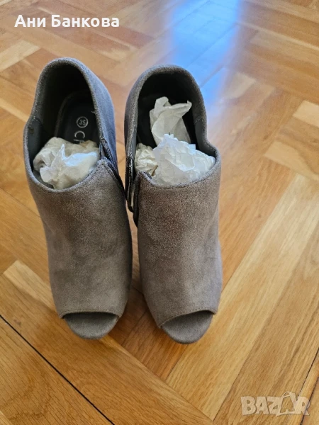 Обувки на ток, 35н, нови, снимка 1