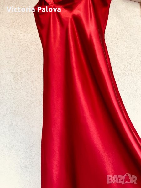 Ефектна дълга рокля, снимка 1