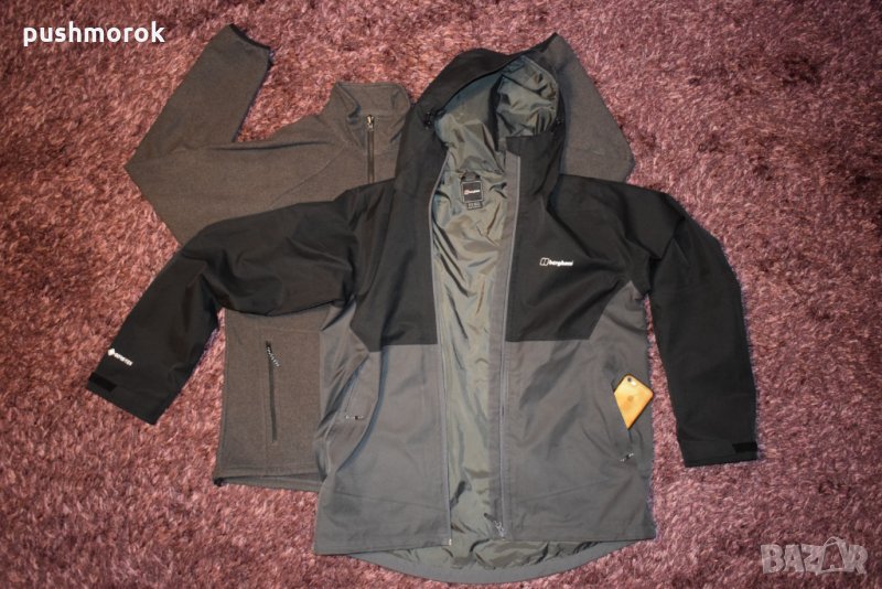 BERGHAUS GORE-TEX Fellmaster Gemini 3 in 1 Men’s Jacket Sz XL, снимка 1