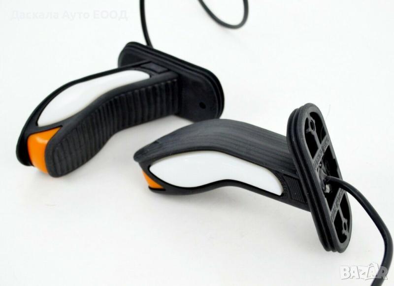 1бр. ЛЕД LED рогче рогчета Кобра 15см с динамичен мигач НЕОН 24V, снимка 1