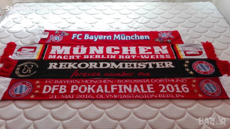 Футболни шалове Bayern M., Barcelona, Celtic, Real M. etc., снимка 1
