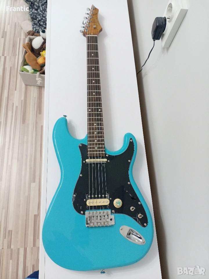 Ел. китара Partscaster Samick '90/Kramer focus vt 211 s seafoam Green , снимка 1