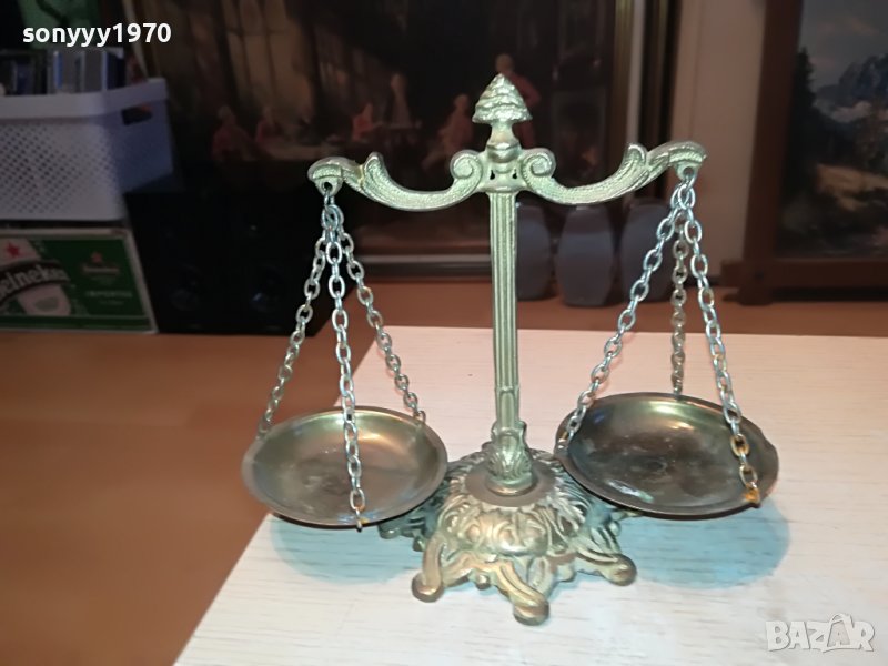 везни-мед/месинг-внос франция 0701231915, снимка 1