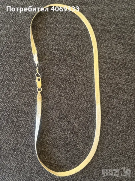 Дамско сребърно колие 8.9гр , снимка 1