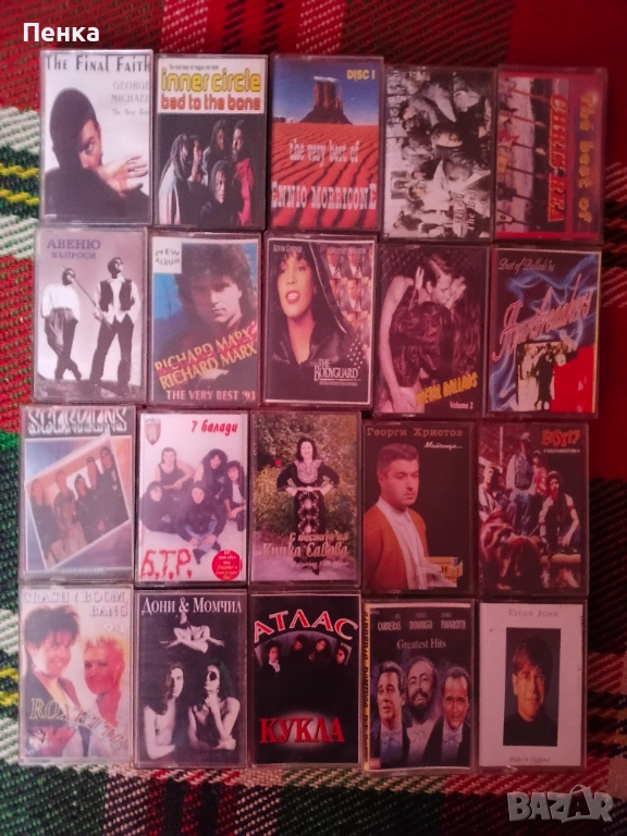 Подарявам касетки с музика - използвани, снимка 1