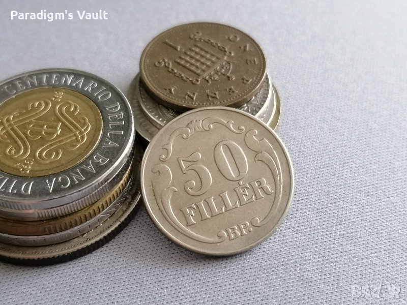 Монета - Унгария - 50 филера | 1926г., снимка 1