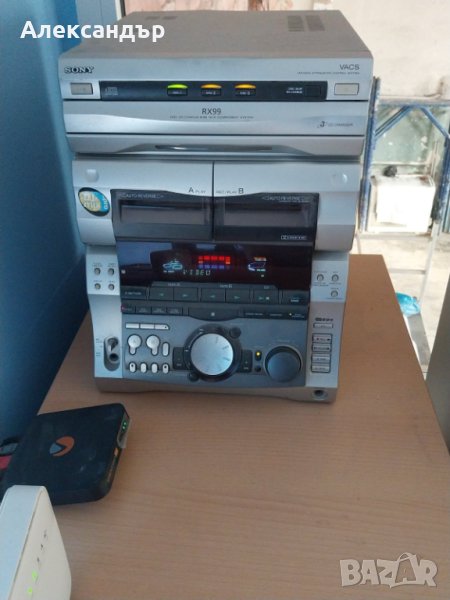 [ТОП] Аудио система Sony RX99 с две колони и две съраунд шапки, снимка 1