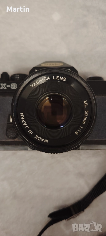 Лентов камера yaschica fx3 с обектив 50мм 1.8, снимка 1