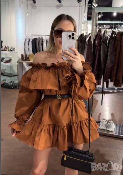 колан от естествена кожа в кутия loewe, снимка 1