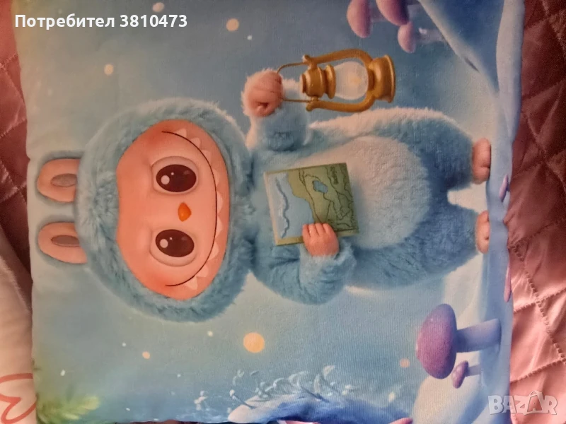 продавам нова плюшена Възглавница лабубу , снимка 1