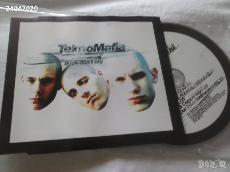Tekno Mafia ‎– Boys Don't Cry сингъл диск, снимка 1