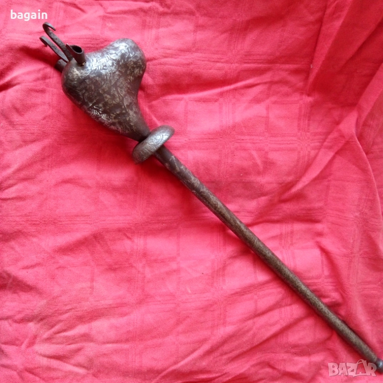 Уникален  боздуган, скиптър, булава. Рустам., снимка 1