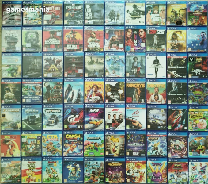 [ps4/ps5] Над 400 игри Оригинални игри за PS4/ПС4/Playstation 4/GAMES MANIA, снимка 1