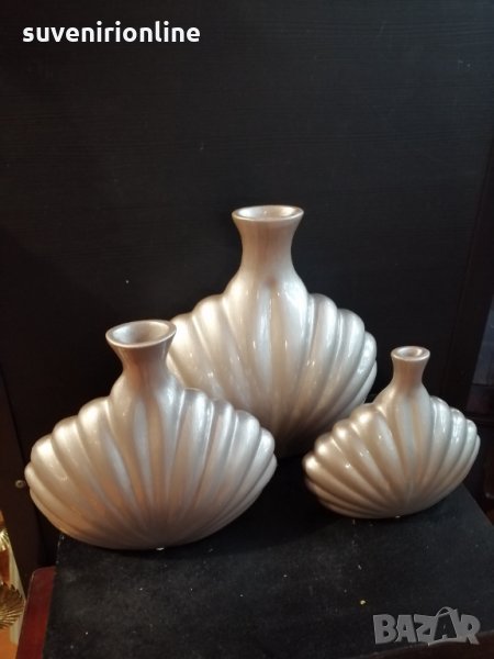 Тройка декоративни вази, снимка 1