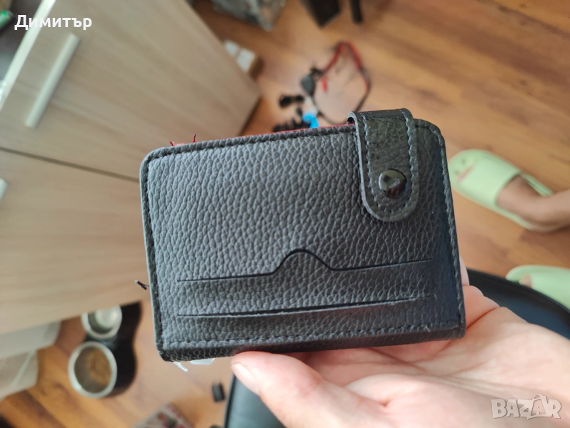 Чисто ново черно мъжко портмоне DeFacto (Унисекс) , снимка 1