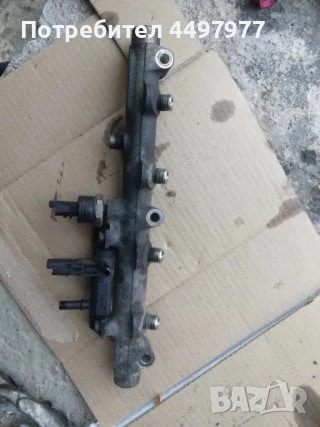 Горивна рейка с датчици за Пежо 807 2004г 136к.с 2.2 дизел, снимка 1