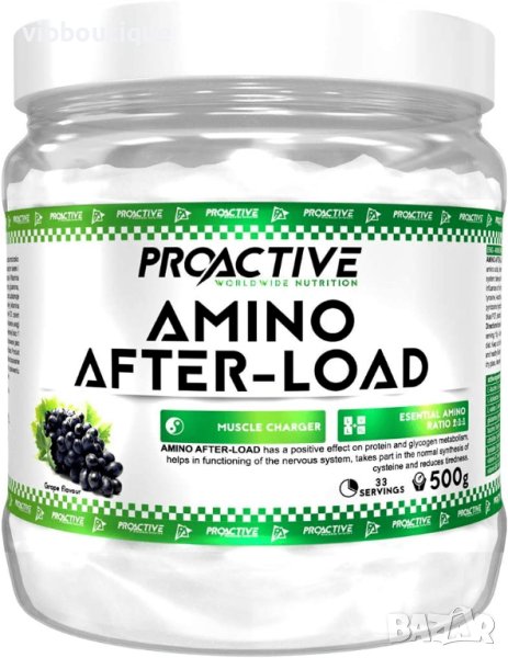 BCAA + Glutamine Amino After Load 500 грама, снимка 1