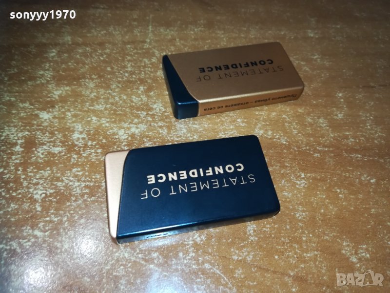 маркови метални запалки черна/златна 1012201411, снимка 1