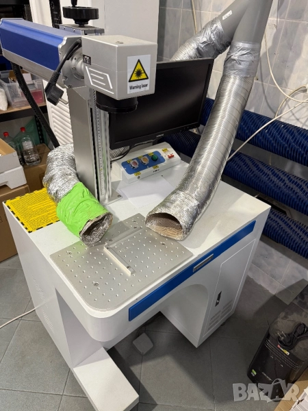 Лазерна машина за гравиране на метали и пластмаси, снимка 1