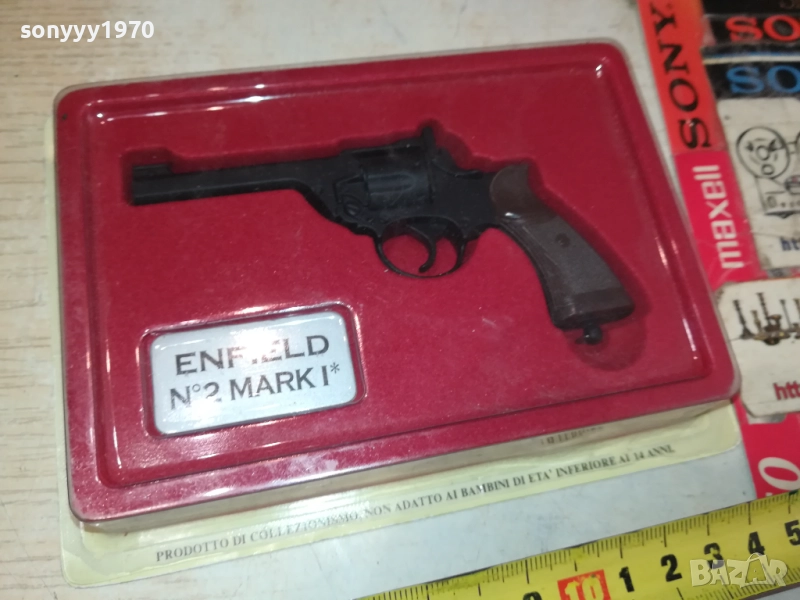 ENFIELD 2 MARK I-КОЛЕКЦИОНЕРСКИ ПИСТОЛЕТ-ВНОС SWISS 1809251610, снимка 1