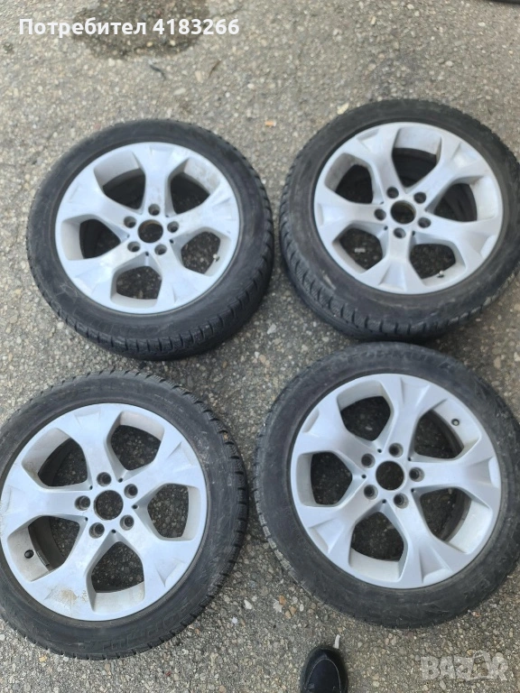 Джанти с гуми за BMW бмв 225/50/17 7Jx17H2, снимка 1