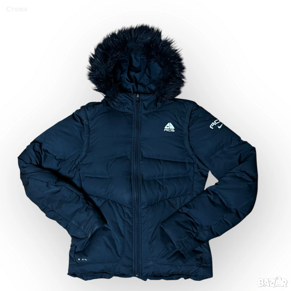 Nike ACG Vintage 00's Y2K Transformable Fur Puffer Jacket / Vest (Дамско), снимка 1