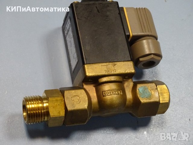 магнет вентил Burkert 290-A-12.0-B-MS-F-306 G1/2, снимка 1 - Резервни части за машини - 36935922