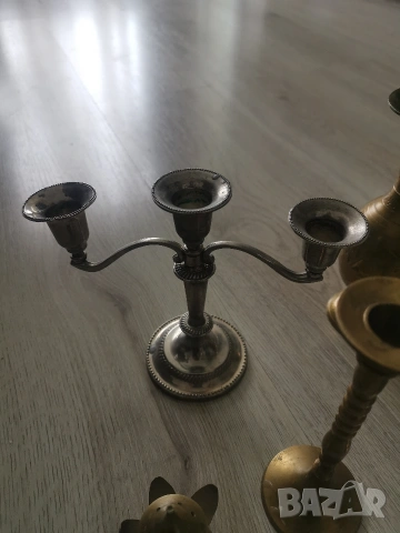 Месингови свещници и други, снимка 9 - Антикварни и старинни предмети - 53333347