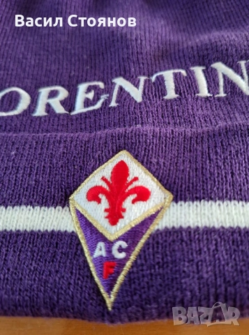 Fiorentina AC / Фиорентина - зимна шапка, снимка 2 - Фен артикули - 53196849