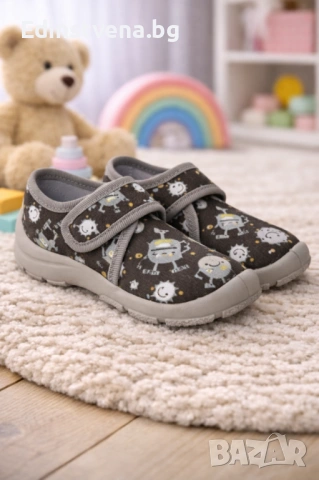 Детски пантофи тип обувки Befado с космически принт - меки, леки и удобни