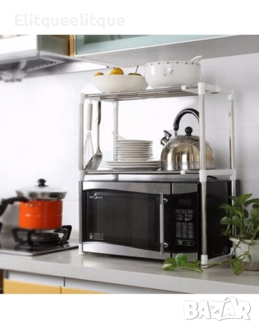 Етажерка за кухня с три рафта , снимка 2 - Етажерки - 52183893