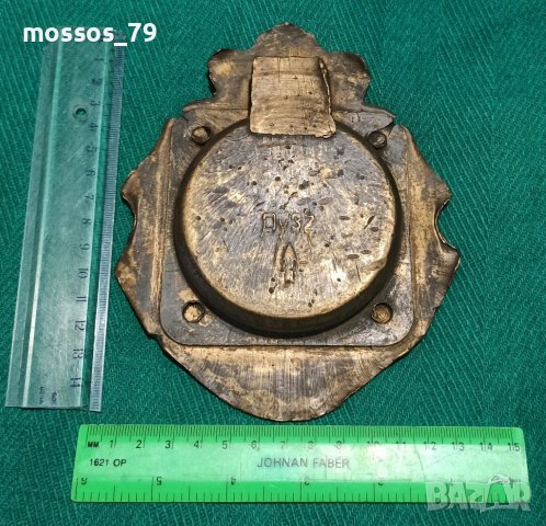 Бронзов пепелник, снимка 4 - Антикварни и старинни предмети - 38834002