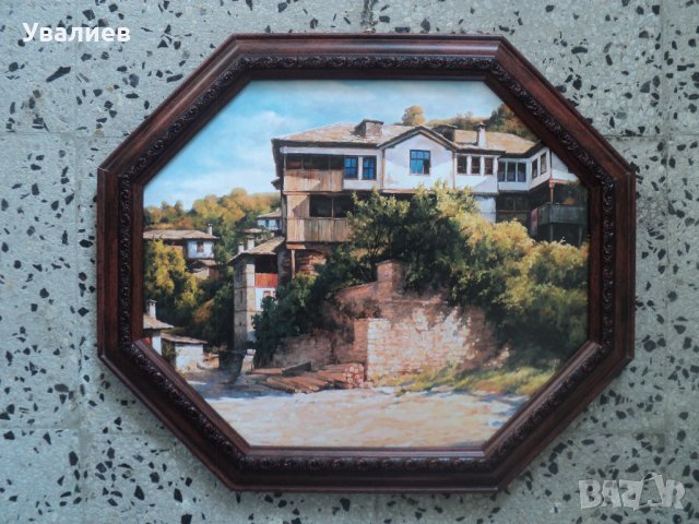 Плакати - стари селски къщи в рамки, снимка 3 - Антикварни и старинни предмети - 42824533