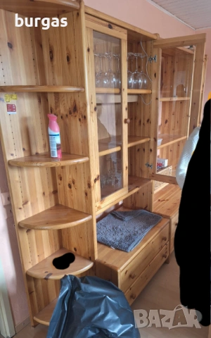 Масивна дървена секция 