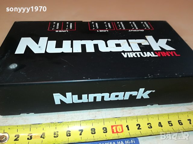 numark-внос germany 1004231907, снимка 5 - Ресийвъри, усилватели, смесителни пултове - 40325088