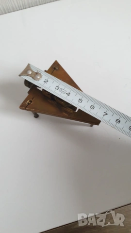 Старо малко бронзово часовникарско менгеме, снимка 6 - Антикварни и старинни предмети - 53911154