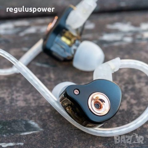 Кабелни IEM слушалки SGOR Venus Hybrid, полуоворен монитор,2DD драйвери,2 pin/0.78 mm конектор-3.5mm, снимка 11 - Слушалки и портативни колонки - 39387660