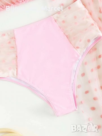 Бански  Silke Pink 3 части - S M L размери, снимка 5 - Бански костюми - 36615753