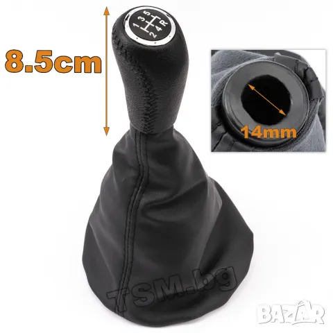 КОЖЕНА ТОПКА за СКОРОСТЕН ЛОСТ С МАНШОН за FIAT PUNTO 2 188 ФИАТ ПУНТО Hatchback 5-Скорости 99-2012, снимка 3 - Аксесоари и консумативи - 49671848