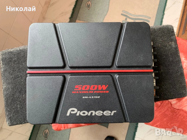 Бас каса 10 инча Pioneer с усилвател, снимка 4 - Аксесоари и консумативи - 53945658