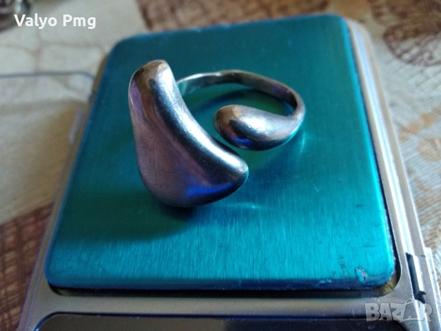 Сребърен пръстен