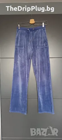 Juicy couture дамско плюшено долнище размер S син цвят 