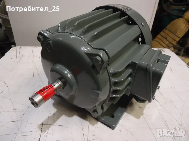 Трифазен ел.мотор 0,25KW - 1400 об/мин,, снимка 7 - Електродвигатели - 56245623